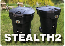 Stealth2 bearproof Trash Can