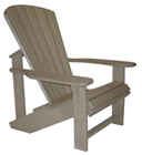 Beige Adirondack Chair