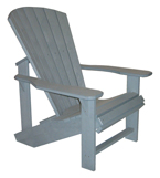 Gray Adirondack Chair