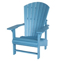 Sky Blue Adirondack Chair